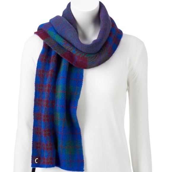 Woman’s plaid scarf from Circus - Picture 4 of 8